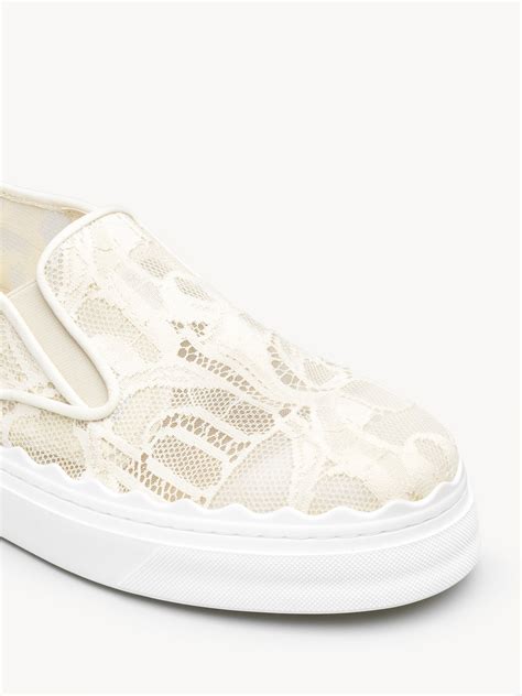 lauren sneaker chloe|chloe slip on sneakers.